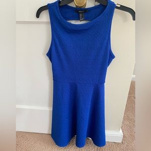 Forever 21 royal blue dress